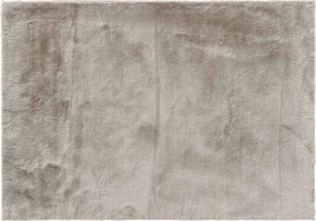 Covor moale din blană sintetică, maro, FELINE