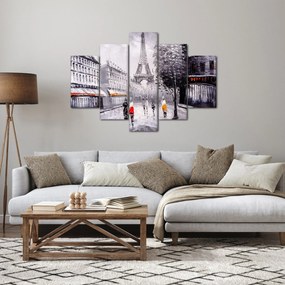 Tablou - Pictură în ulei, Paris (150x105 cm)