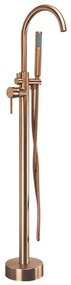 Baterie de podea Rea Lungo cupru periat