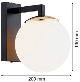 Aplică MORITZ 1xE27/15W/230V Argon 4771