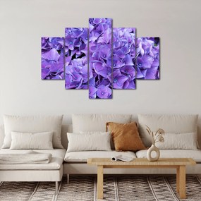 Tablou cu flori violete (150x105 cm)