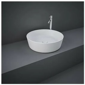 Lavoar pe blat Rak Feeling rotund 42 cm alb mat
