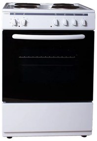 Aragaz Crown 6410A, 65L, 4 arzătoare, 6 programe, 300C, termostat, capac, alb