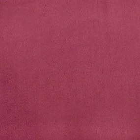 Taburet, rosu vin, 60x50x41 cm, catifea Bordo, 60 x 50 x 41 cm
