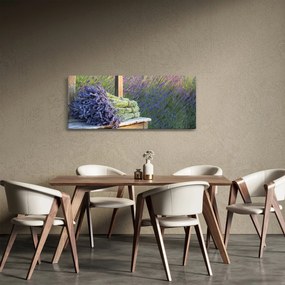 Tablou - Buchețele de lavandă (120x50 cm)