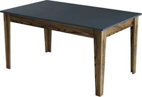 Masă de sufragerie Milan Walnut and Anthracite