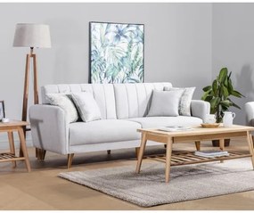 Canapea extensibilă KITO, 2 locuri, crem