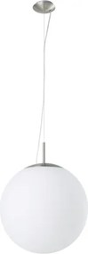 Eglo PIEDALE 63271 - Lustră suspendată pe cablu, 1xE27/60W/230V, Ø 43 cm, crom mat