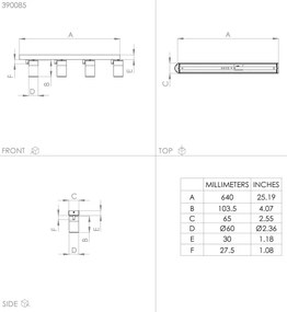 Spot LED Eglo 390085 CUMARIBO 4xGU10/4,5W/230V 3000K