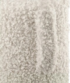 Taburet bej cu tapițerie din țesătură bouclé Teddy – Blomus