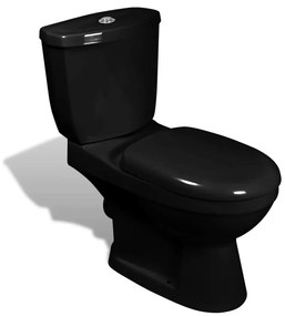 Vas WC cu rezervor, negru
