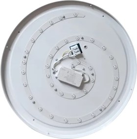 Plafonieră LED FOREST, 24 W, 230 V, Ø 39 cm, maro