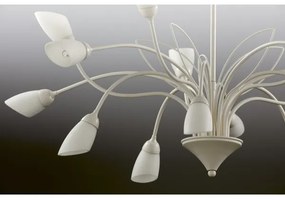 Jupiter 2062 - Candelabru pe lanț GLORIOSA 15xG9/14W/230V crem