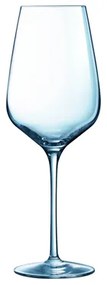 Set de pahare pentru vin,sticla cristalina,550 ml,6 bucati