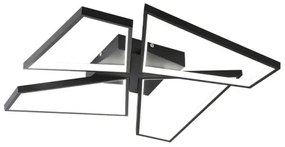 Plafonieră LED dimabilă LED/115W/230V 3000-6500K negru + telecomandă