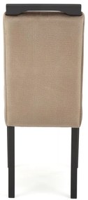 Scaun Clarion 2 velvet bej/negru Monolith 09