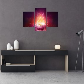 Tablou cu floare de lotus (90x60 cm)