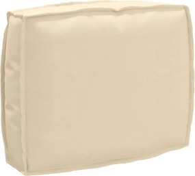 vidaXL Pernă Bej 50 x 40 x 12 cm Material Oxford