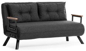 Canapea extensibilă Sando 2 Dark Grey