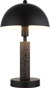 Globo 24868S - Lampă de masă JANIE 1xE14/40W/230V neagră