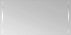 vidaXL Oglindă de baie cu LED, 100x50 cm