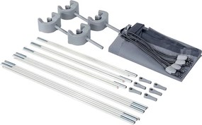 INTEX Copertină pentru piscină, gri deschis