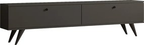 Comoda TV Jatera, culoare alb, 160 x 25 x 40 cm