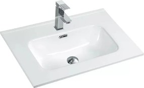 Lavoar incastrat alb Fluminia Siena-60 61 cm