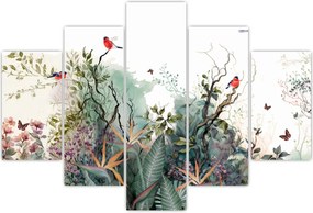 Tablou - Peisaj natural, acvariu (150x105 cm)