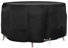 vidaXL Husă mobilier de grădină, 10 ocheți, rotund, Ø230x90 cm