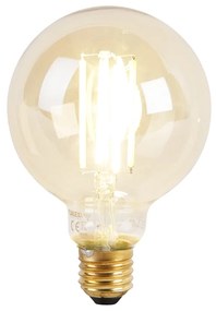 Lampă de podea inteligentă aurie 156 cm inclusiv 2 wifi G95 - Botanica