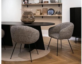 Scaun sufragerie Bari  (negru + negru). 1099825