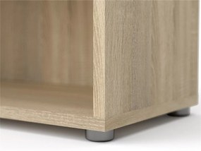 Bibliotecă modulară cu aspect de lemn de stejar 89x113 cm Prima – Tvilum