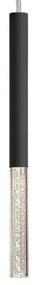Pendul LED design minimalist One, negru mat