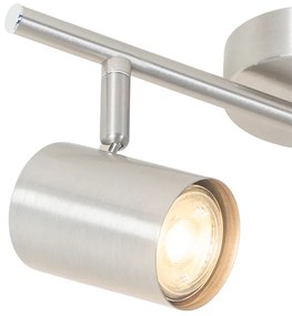 Plafoniera moderna din otel cu 2 lumini reglabile - Jeana