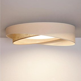 BRILAGI- Lampă LED dimabilă VELVET TWIST LED/36W/230V CCT Ø 65 cm WT crem./bej + telecomandă