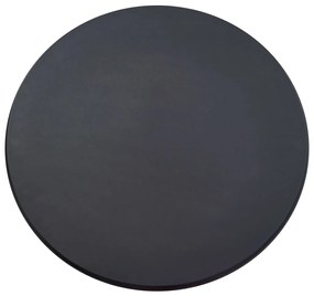 Masa de bar, negru, 60 x 107,5 cm, MDF 1, Negru
