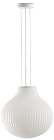 Lustră pe cablu FARO 28301 ISABELLE 1xE27/15W/230V d. 40 cm alb