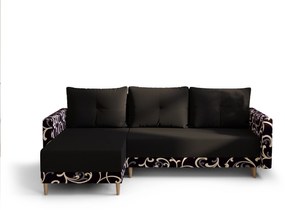 Colțar Glimmer L (Negru + multicolor) (S). 1057130