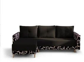 Colțar Glimmer L (Negru + multicolor) (S). 1057130