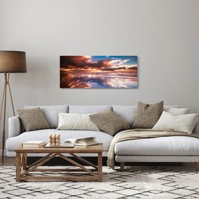 Tablou - Plaja de seară (120x50 cm)