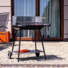 Grătar cu cărbune MIR404, pătrat