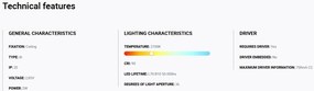 Mini Spot LED incastrabil TROOP recessed white-gold 2W 36° 2700K CRI90