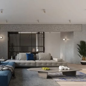 Aplică SALGADO 1xE27/60W/230V beton