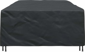 vidaXL Husă pentru mobilă Simplu Negru 315 x 180 x 74 cm 210D