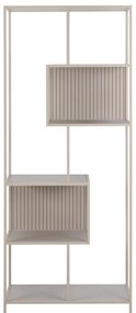 Bibliotecă gri 77x185x35 cm Seaford – Actona