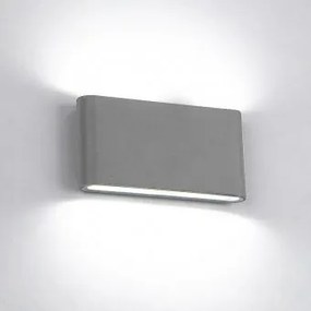 Aplica exterior 2 becuri LED 2X6W IP65 969LEDW12/GR ELMARK