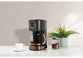 Aparat de cafea negru/arămiu – Haden