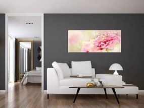 Tablou - Floare roz, aquarel (120x50 cm)