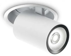 Spot LED directionabil, incastrabil pentru tavan fals NOVA 12W 4000K WH